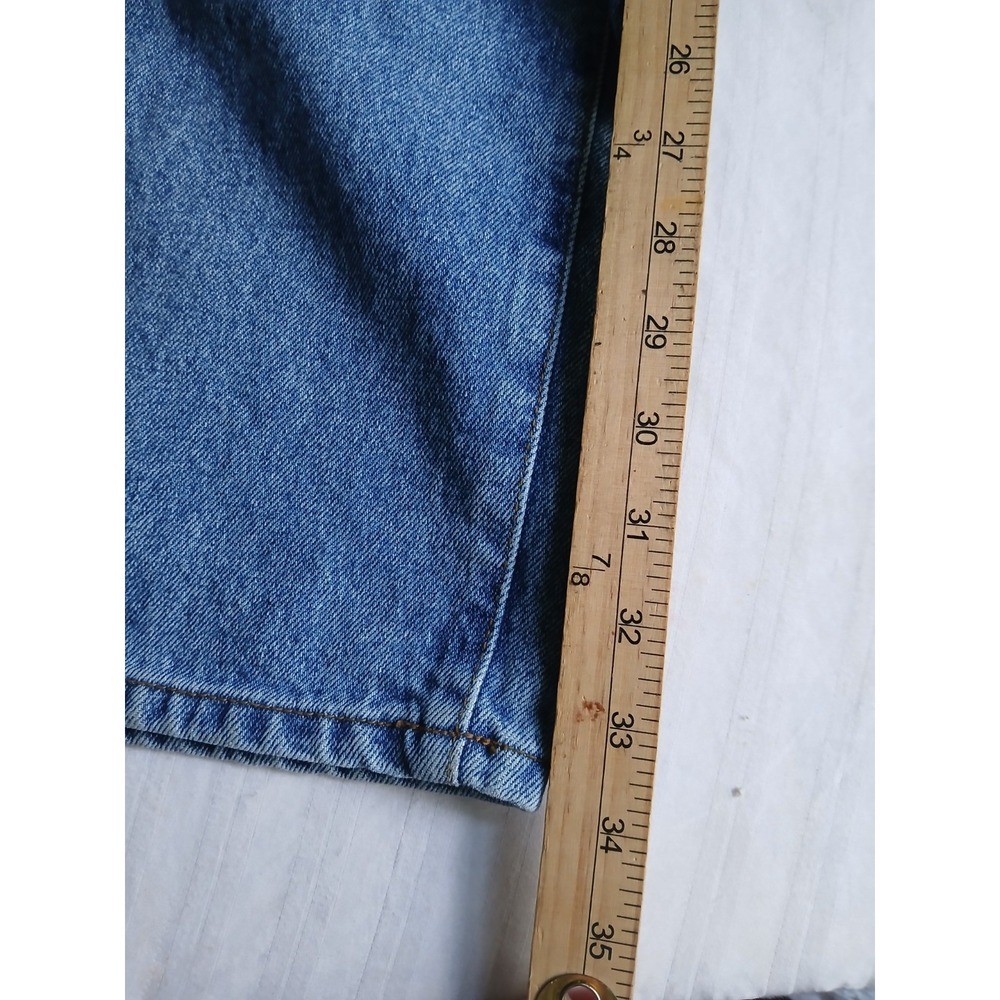 American Eagle Jeans 34x34 Vintage Dungaree Straight Leg Relaxed Medium Wash - Picture 2 of 14